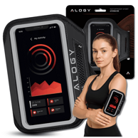 ALOGY Vodootporna sportska futrola za mobitel s narukvicom, do 6,7", crna